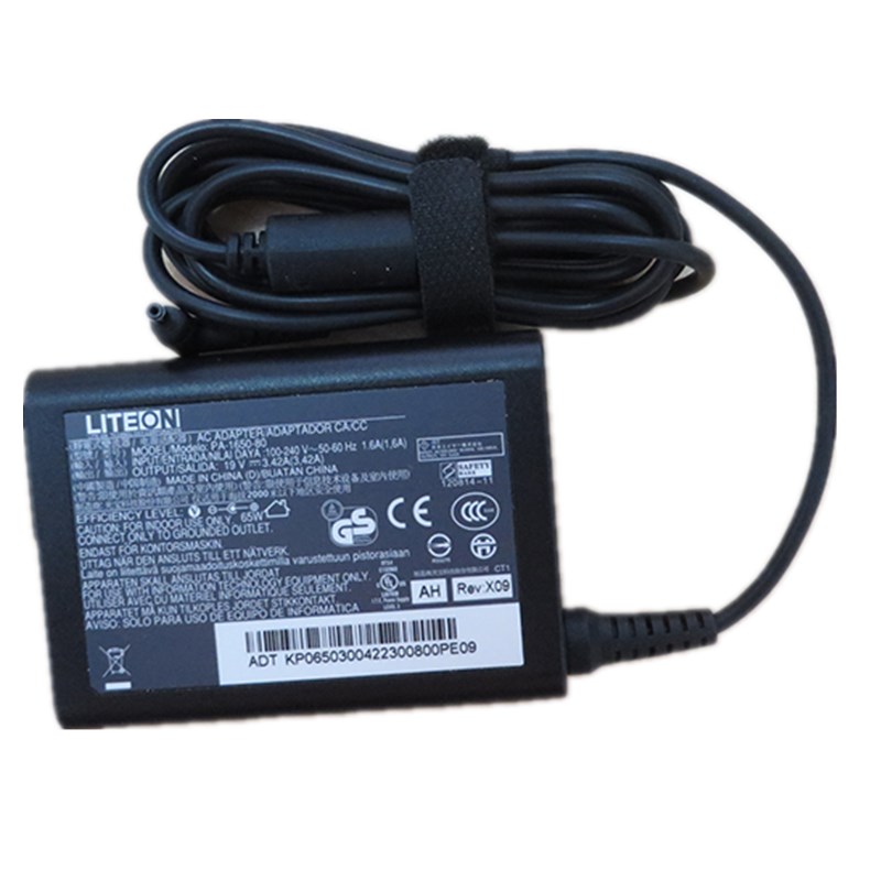 19V 3.42A 65W Acer S7-951/392 PA-1650-80 AC Adaptador Cargador 19V 3.42A 65W Acer S7-951/392 PA-1650-80 AC Adaptador Cargador
