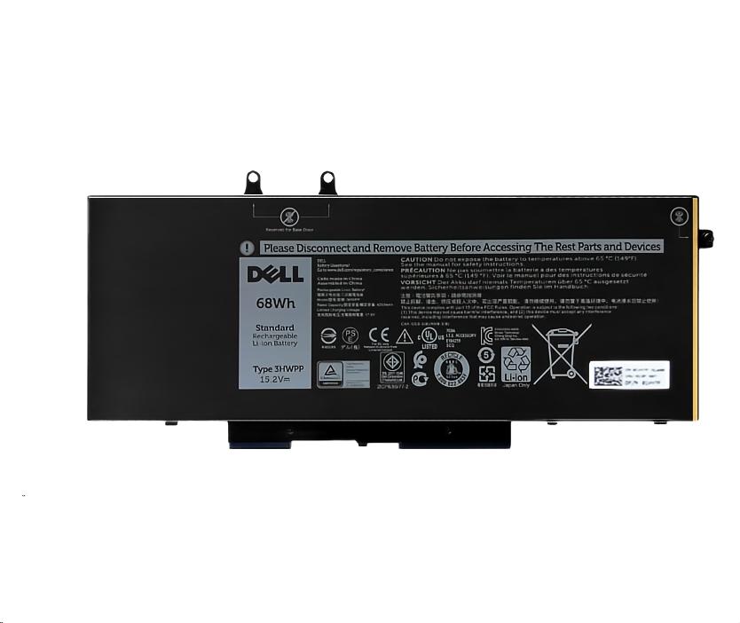 Original 4250mAh 68Wh Dell 10X1J 1VY7F 3YNXM Batería