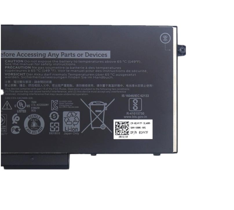 Original 4250mAh 68Wh Dell 3HWPP Batería