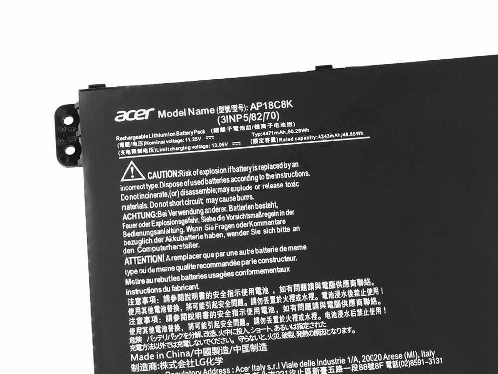 Original 50.29Wh 4471mAh Acer Aspire 1 A114-61 Batería