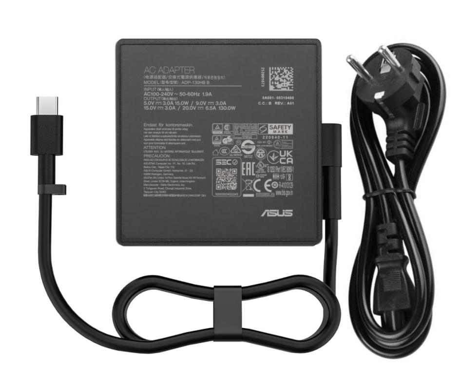 Original 130W USB-C Asus ADP-130HB B AC Adaptador Cargador + Cable
