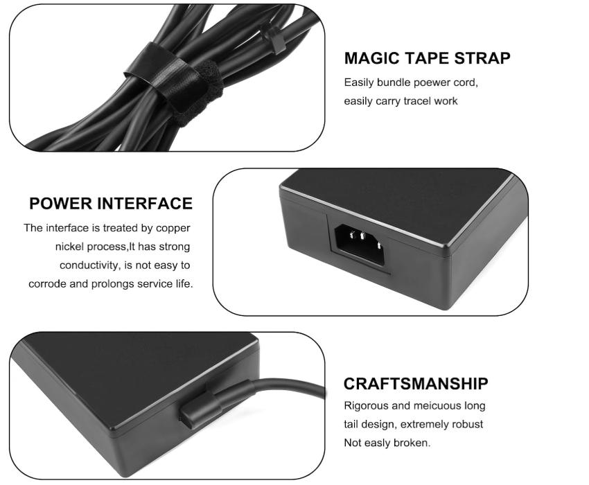 Original 240W Asus 0A001-01120600 Rectangle Conn Cargador AC Adaptador + Cable