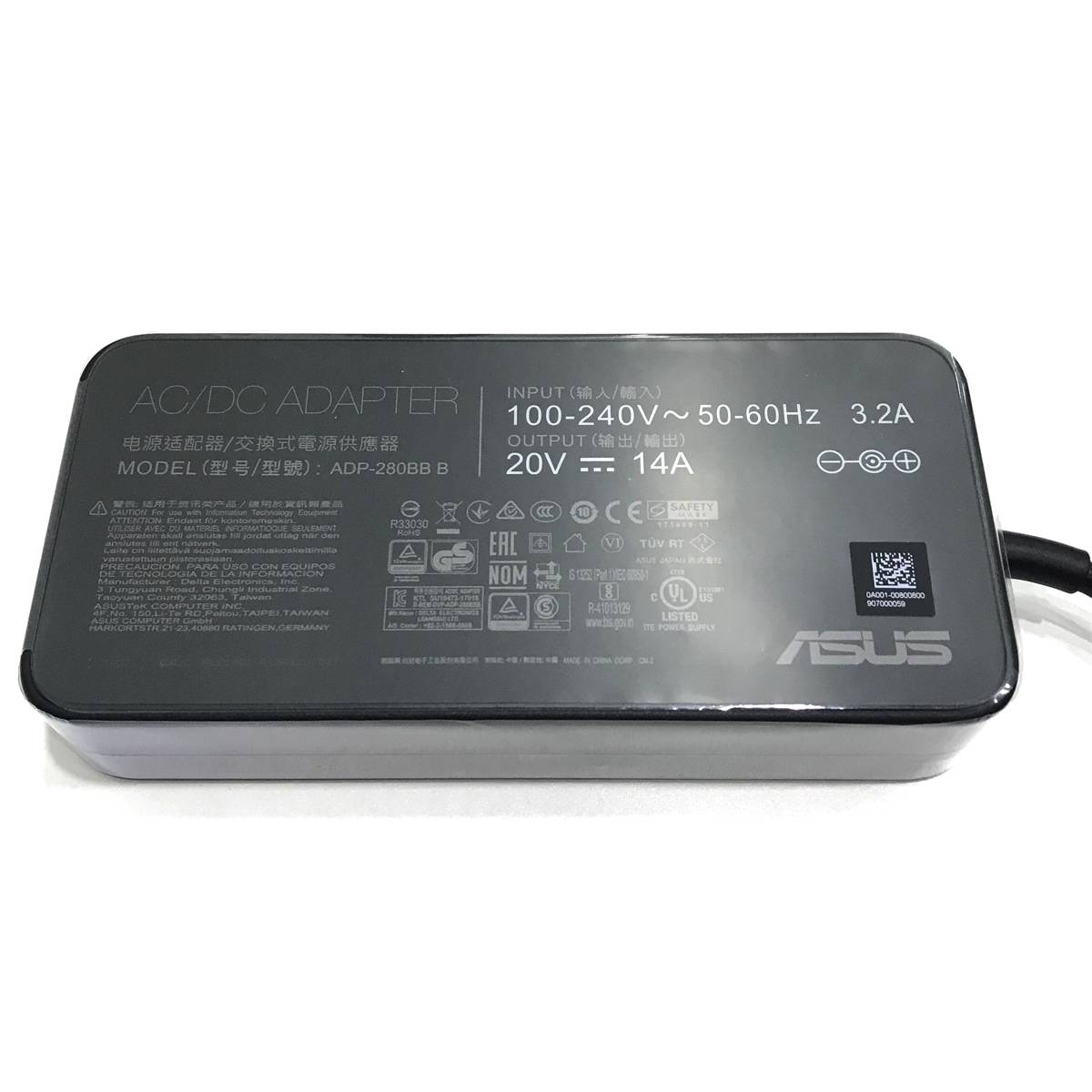 AC Adaptador Cargador Asus ADP-280BB BA Original 280W