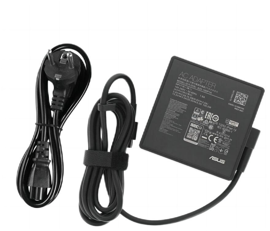 Original 100W USB-C Acer Swift X AMD SFX14-51G Adaptador Cargador + Cable Original 100W USB-C Acer Swift X AMD SFX14-51G Adaptador Cargador + Cable