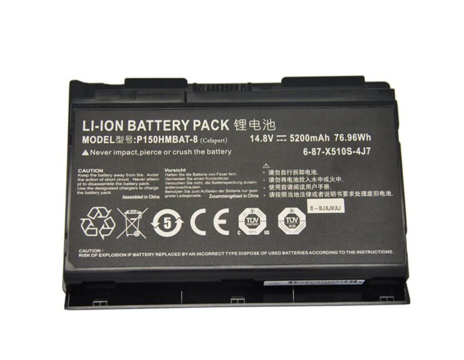 Original 5200mAh Sager NP8265-S NP8270 Batería Original 5200mAh Sager NP8265-S NP8270 Batería