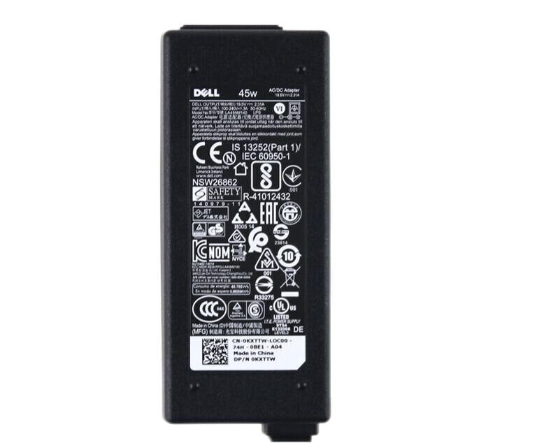 Original 45W Adaptador Cargador Dell 070VTC 0CC0DT