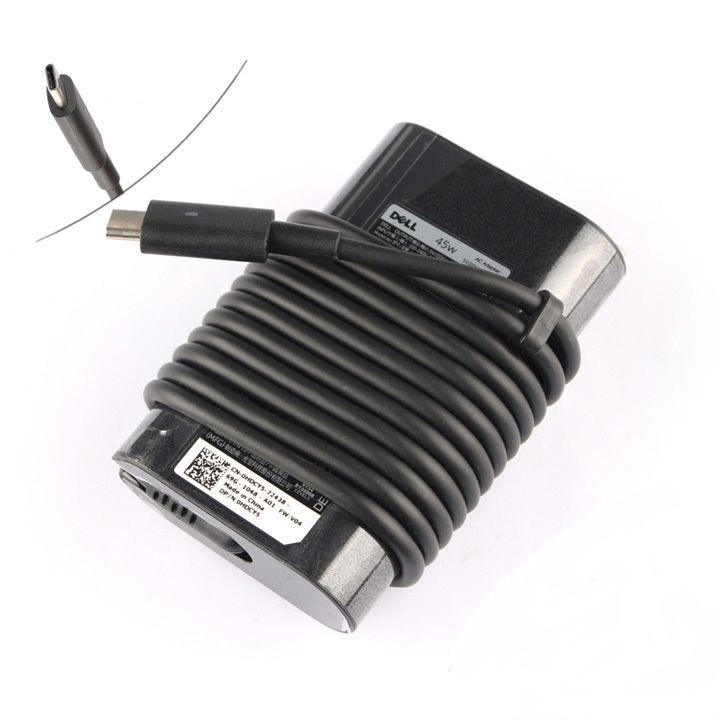 Original 45W USB-C Adaptador Cargador Dell LA45NM150 Original 45W USB-C Adaptador Cargador Dell LA45NM150