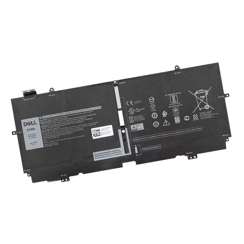 Original 6710mAh 51Wh Dell 2ICP4/61/88-2 Batería