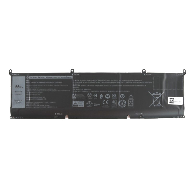 Original 4650mAh 56Wh Dell 08FCTC 0P8P1P Batería Original 4650mAh 56Wh Dell 08FCTC 0P8P1P Batería