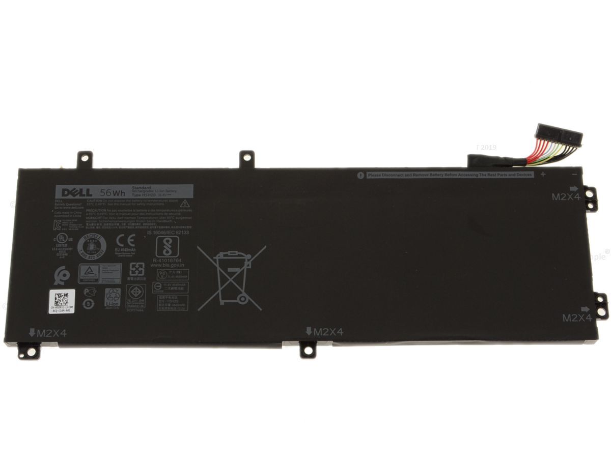 Original 56Wh Dell 0CP6DF OYWYV6 451-BBZX Batería Original 56Wh Dell 0CP6DF OYWYV6 451-BBZX Batería