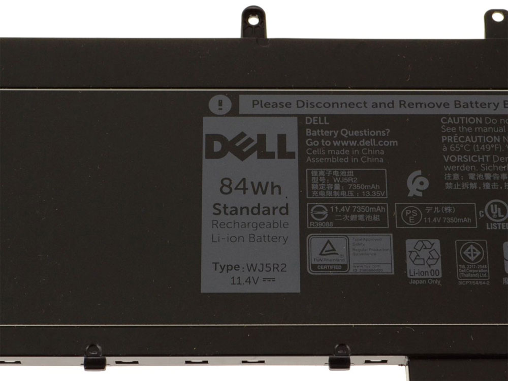 Original 84Wh Dell Latitude E5570-1R7HX Batería