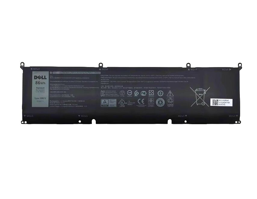 Original 7167mAh 86Wh Dell 69KF2 Batería