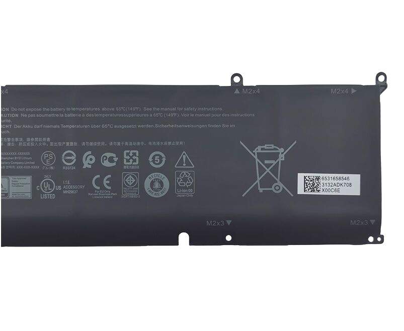 Original 7167mAh 86Wh Dell 70N2F 070N2F Batería