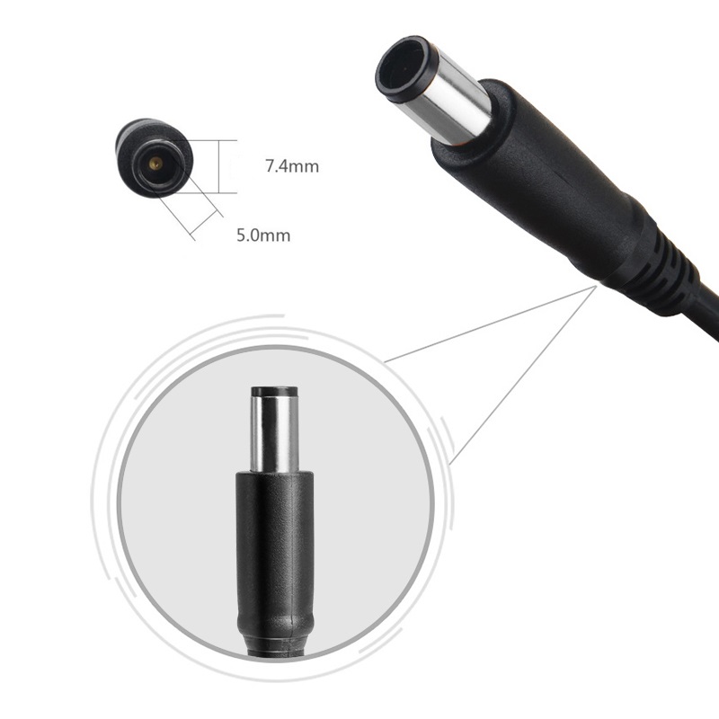 Original 240W Dell 0CTX6T CTX6T GaN AC Adaptador + Cable