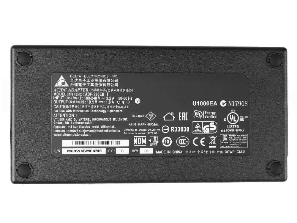 230W Original 53.95 Adaptador Cargador + Cable