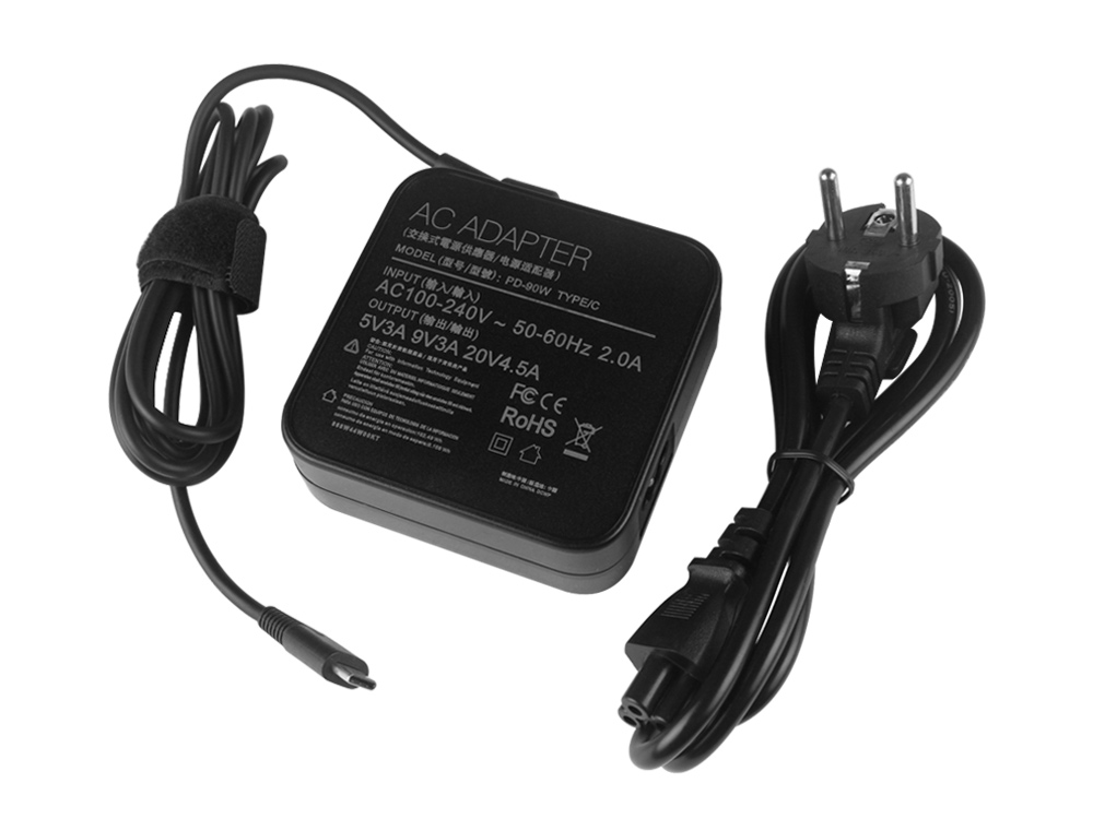 90W USB-C Adaptador Cargador HP 1DL09EA 1DM84EA 90W USB-C Adaptador Cargador HP 1DL09EA 1DM84EA