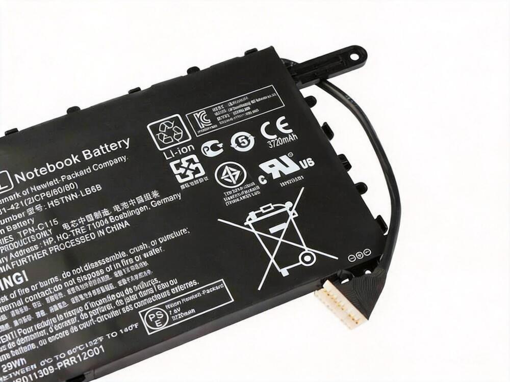 Original 29Wh HP HSTNN-LB6B HSTNN-LB6R Batería