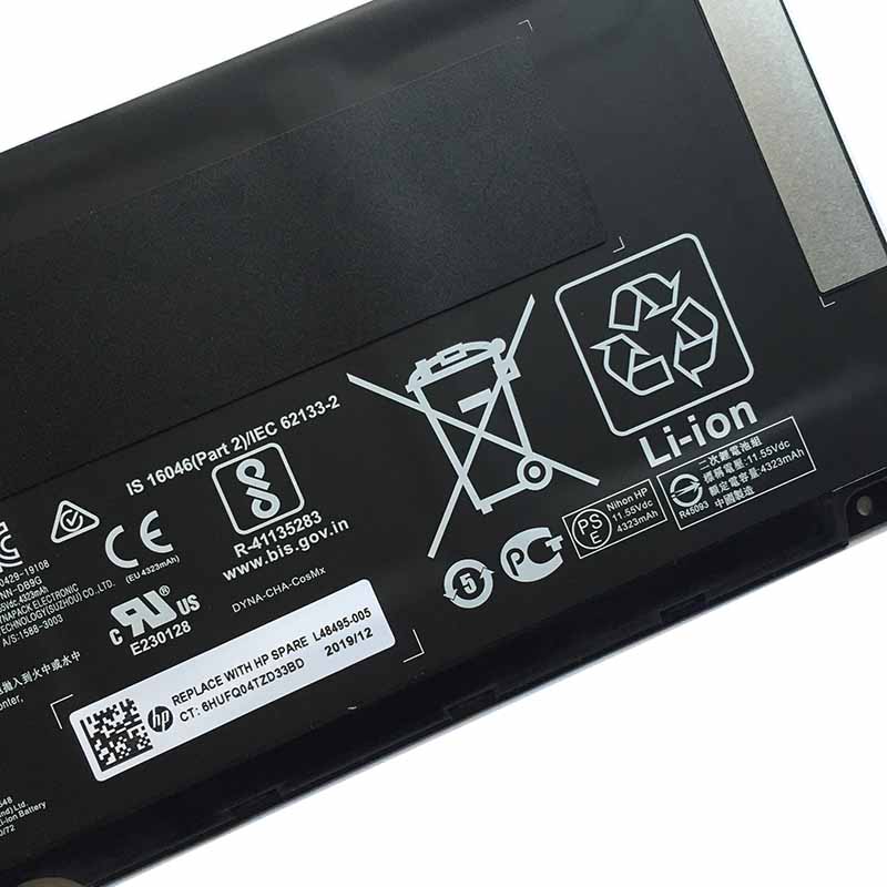 Original 4523mAh 52.5Wh Batería HP Pavilion Gaming 15-dk0000 5XE59AV
