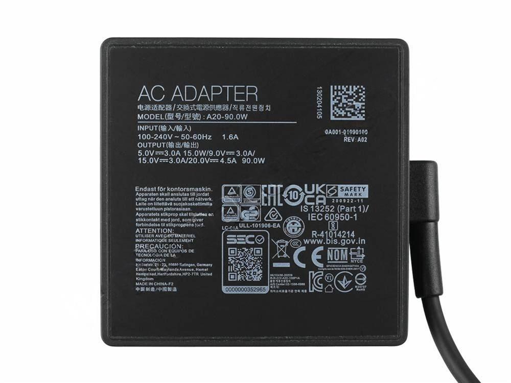 90W USB-C HP 2EP10EA Adaptador Cargador + Cable