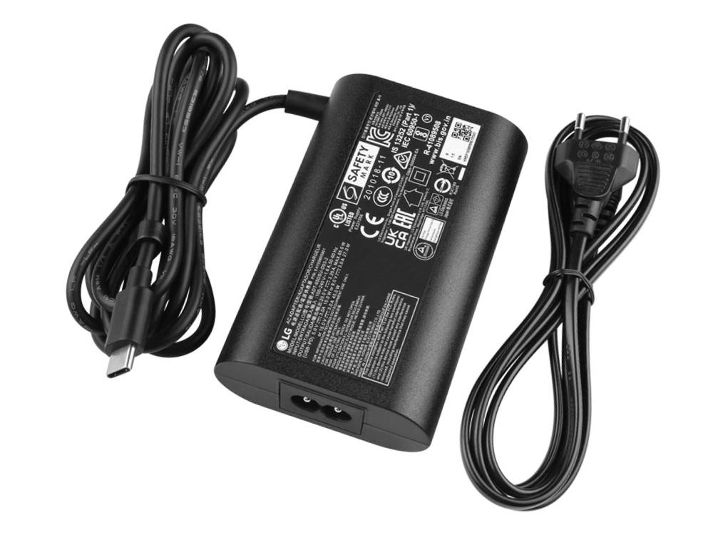 Original 65W USB-C LG 1544-7777 Adaptador Cargador + Cable