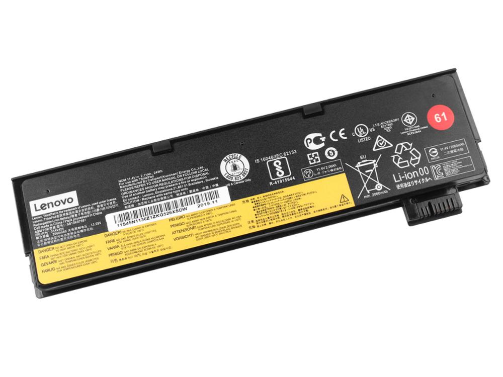 Original 2100mAh 24Wh Lenovo 01AV422 SB10K97579 Batería Original 2100mAh 24Wh Lenovo 01AV422 SB10K97579 Batería