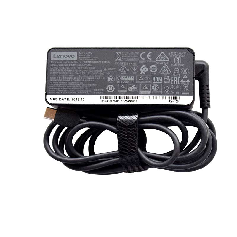 45W Lenovo ThinkPad Yoga 11e Chromebook 4th Gen 20HW AC Adaptador