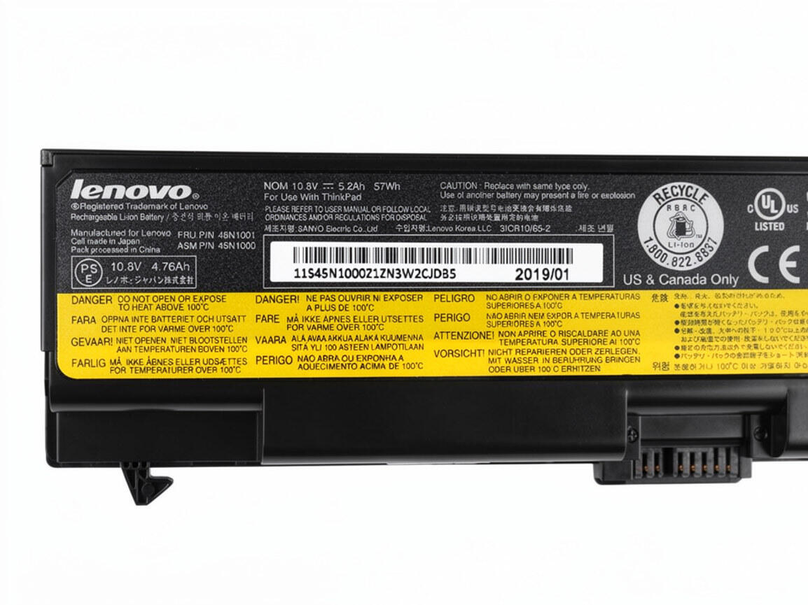 Original 5.2Ah 57Whr Batería Lenovo 0A36302