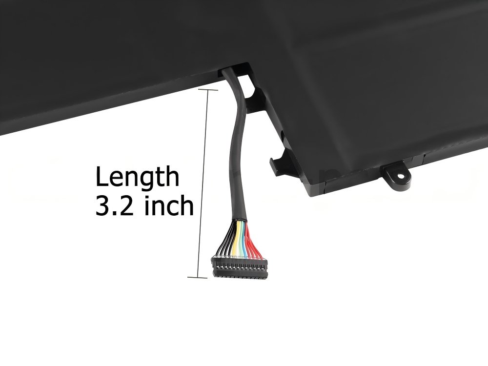 Original 4955mAh 57Wh Lenovo L17M3PG2 Batería Cable Largo