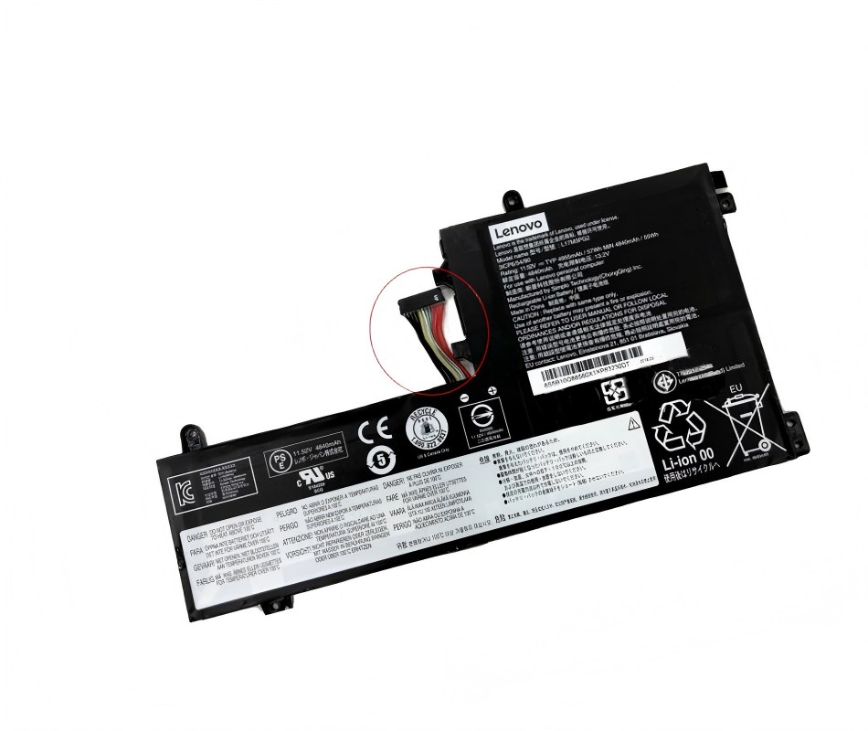 Original 4955mAh 57Wh Lenovo 5B10Q88557 Batería Cable Corto Original 4955mAh 57Wh Lenovo 5B10Q88557 Batería Cable Corto