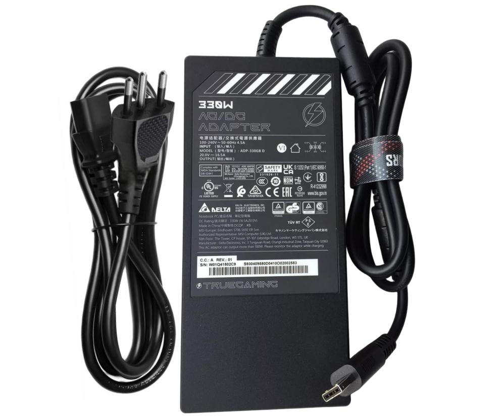 Original 20V 16.5A 330W Cargador Chicony MSI A20-330P1A A330A018P A17-330P2A AC Adaptador + Cable Original 20V 16.5A 330W Cargador Chicony MSI A20-330P1A A330A018P A17-330P2A AC Adaptador + Cable
