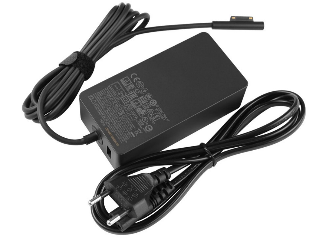 Original 102W AC Adaptador Microsoft Surface Book 8GB 256GB i7 2G