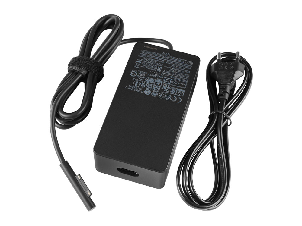 Original 127W Adaptador Cargador Microsoft 1932 + Cable Original 127W Adaptador Cargador Microsoft 1932 + Cable
