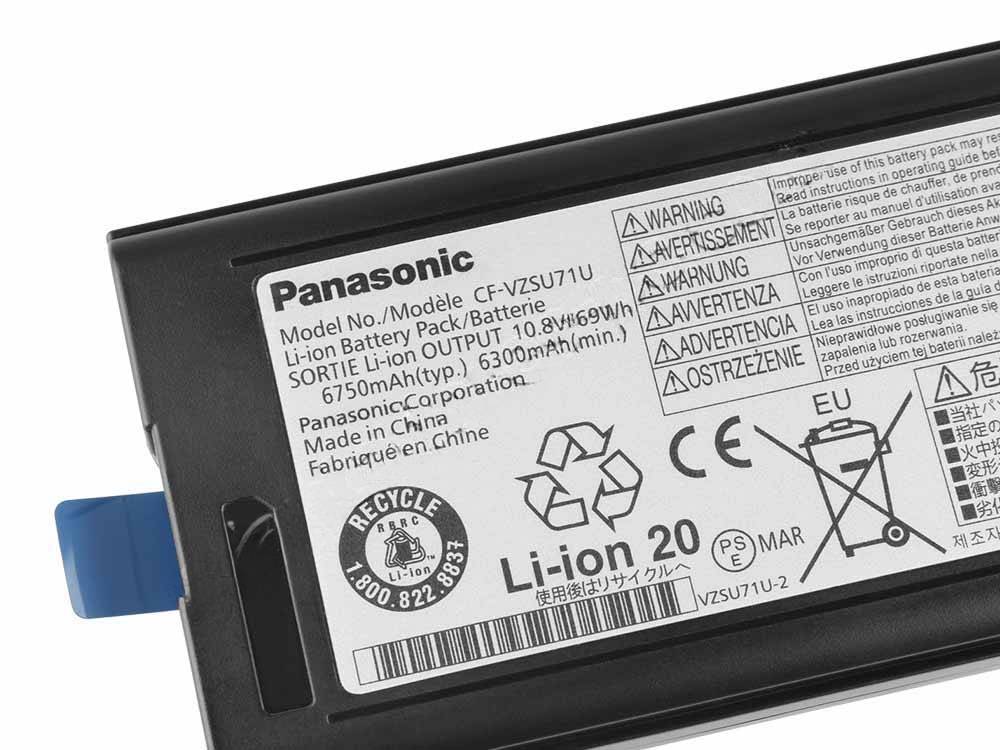 Original 4200mAh 46Wh Panasonic CF-VZSU46U Batería