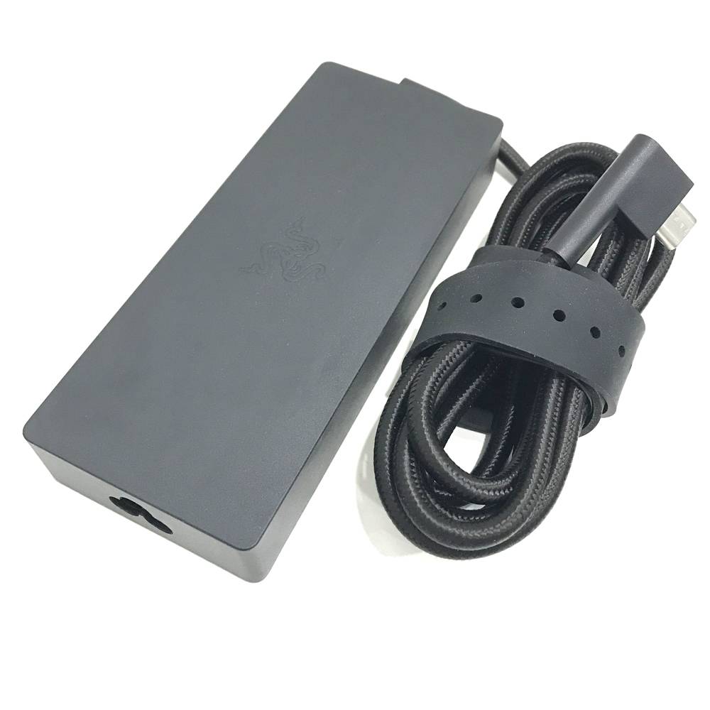Original 200W Razer Blade 15 Base 2019 RZ09-03006 Adaptador Cargador + Cable