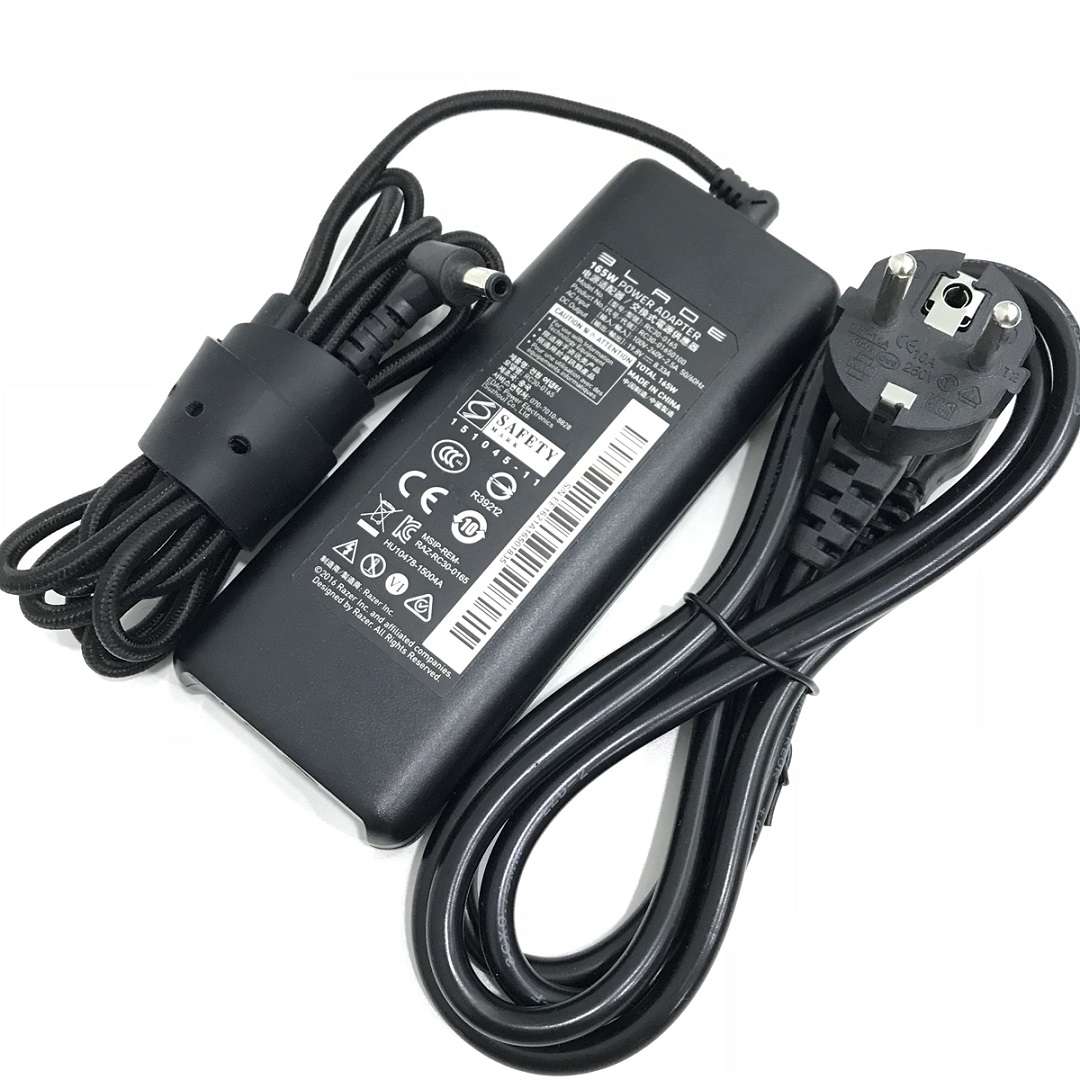 Original 165W Razer Blade 14 17 RZ09 Series Adaptador Cargador + Cable Original 165W Razer Blade 14 17 RZ09 Series Adaptador Cargador + Cable