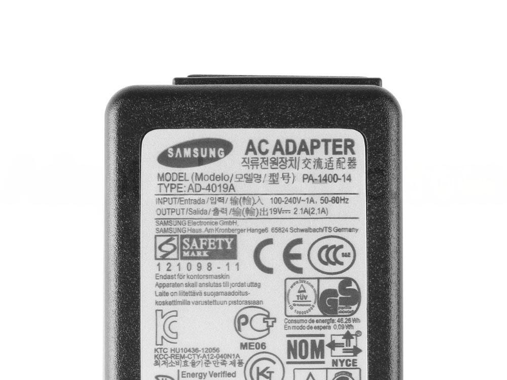 Original 40W Adaptador Cargador Samsung AA-PA2N40W