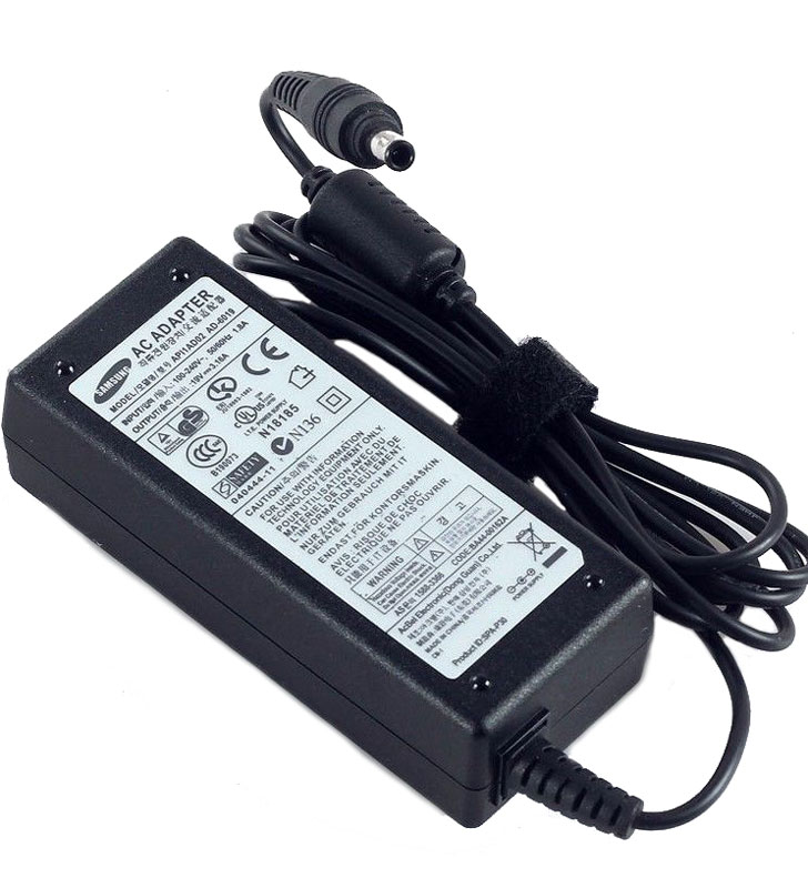Original 60W AC Adaptador Samsung NP-200B5A-A02UK NP-200B5A-S01AE