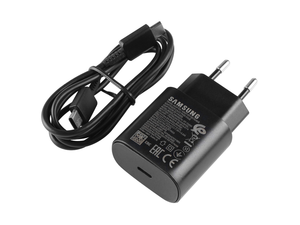 25W USB-C Adaptador Samsung Galaxy Note20 Ultra 5G SM-N986B/DS 25W USB-C Adaptador Samsung Galaxy Note20 Ultra 5G SM-N986B/DS