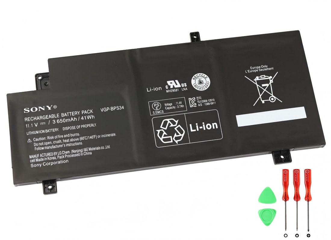 Original 3650mAh 41Wh Batería Sony Vaio SVF14AA1KT