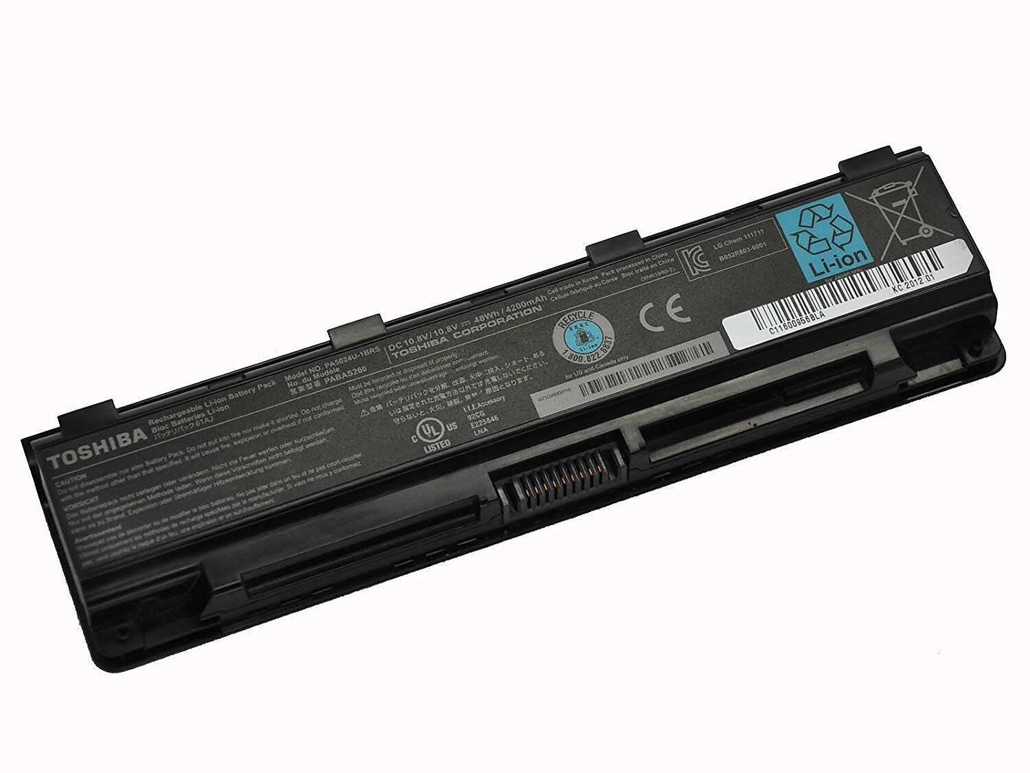 Original 6 Cell Batería Toshiba PA5023U-1BRS Original 6 Cell Batería Toshiba PA5023U-1BRS